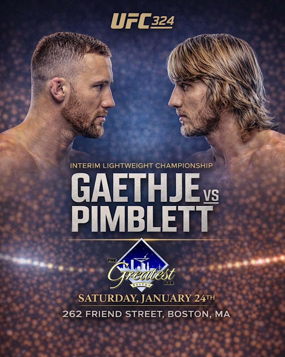 UFC 324 Watch Party at The Greatest Bar