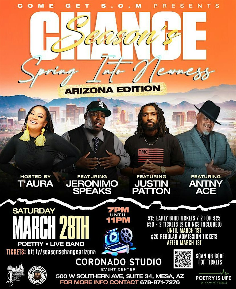 Season's Change - Spring Into Newness - Arizona Edition