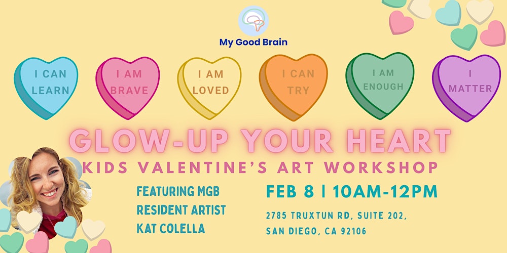 Glow-Up Your Heart ✨ Kids Valentine’s Workshop