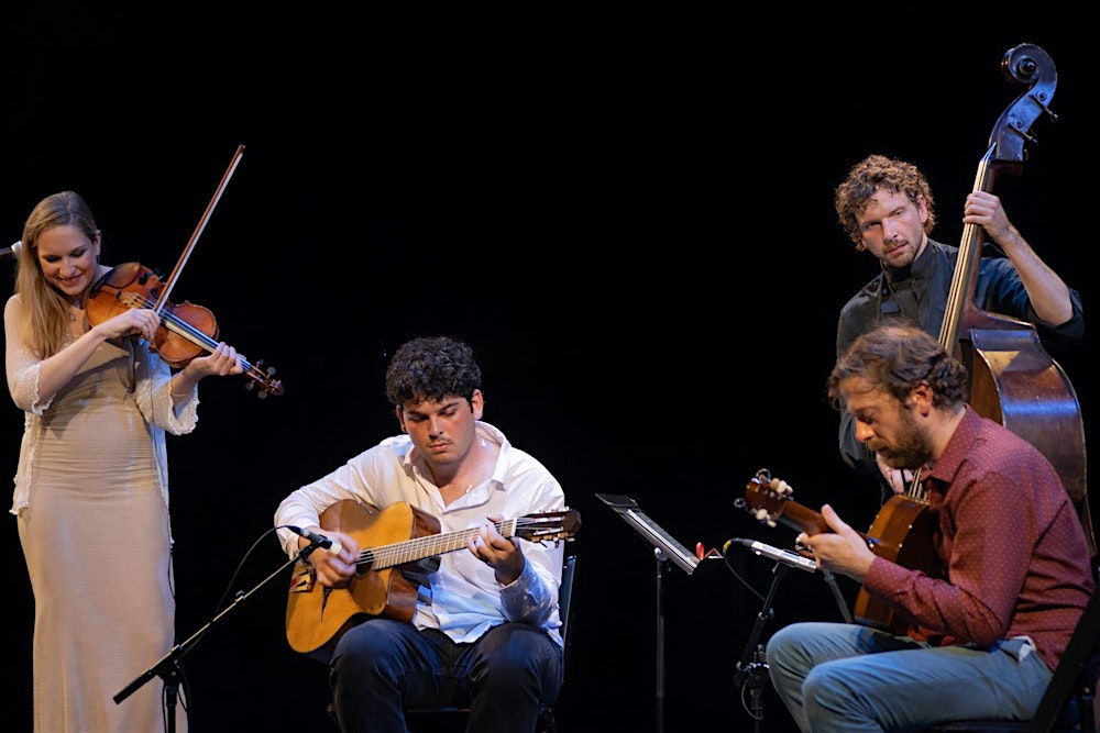 The Voyage Quartet featuring Eva Slongo, Jimmy Grant and Samuel Farthing!