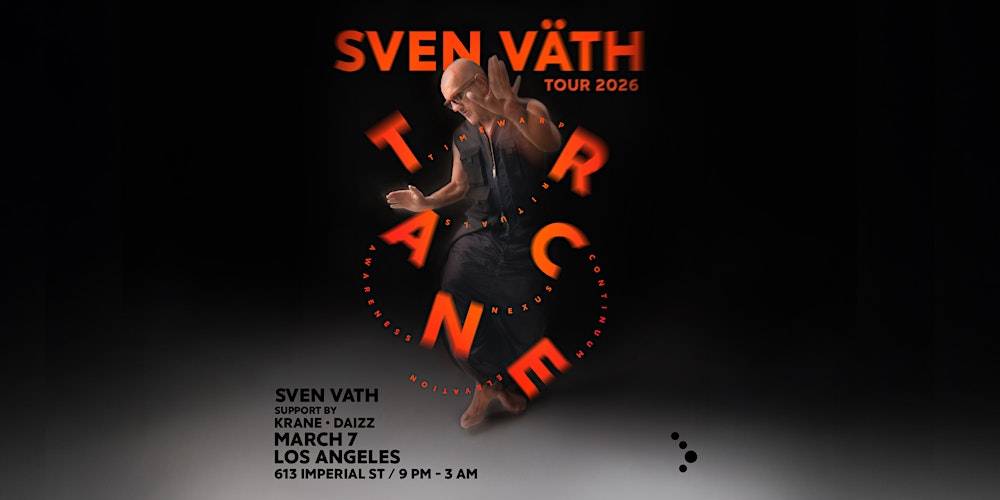Sven Väth World Tour 2026