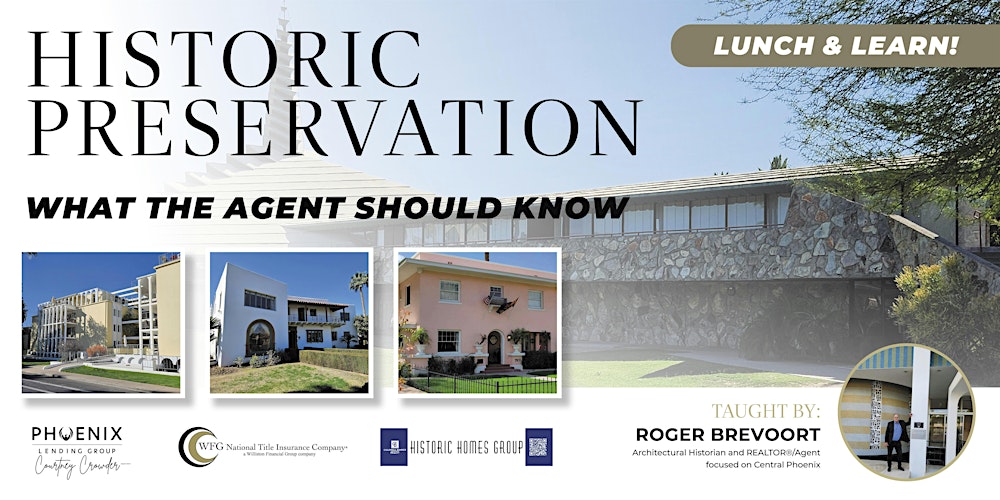 Historic Preservation CE Class- What the Agent Should Know