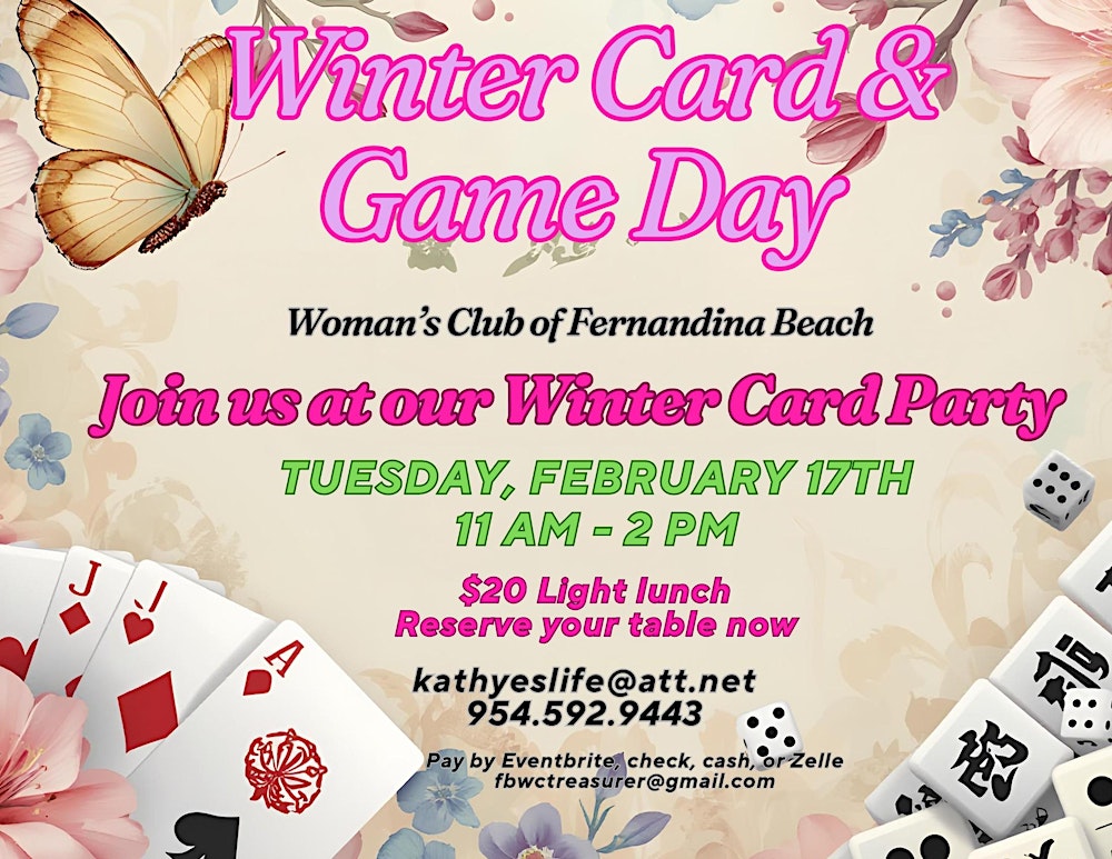 Winter Card and Game Day