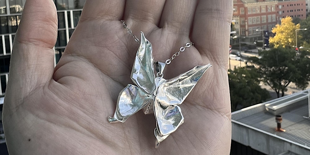Adelaide CBD  Jewellery Workshop- Silver Origami Earrings or Pendant Making