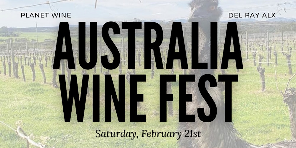 Planet Wine's Australian Wine Tasting and Sale!