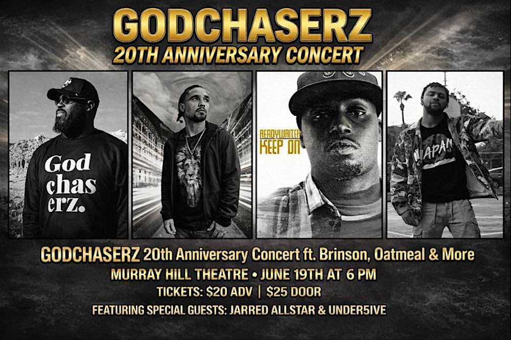 GODCHASERZ 20th Anniversary Concert ft. Brinson, Oatmeal & More
