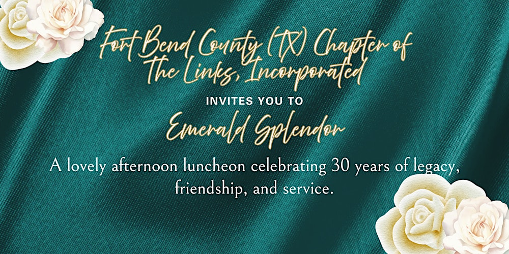 EMERALD SPLENDOR: 30th Anniversary Celebration & Luncheon