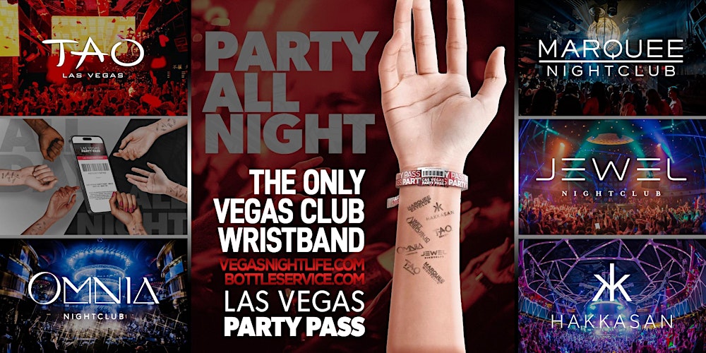 Las Vegas Party Pass | 8 Clubs x 14 Parties | Apr 23-Apr 26