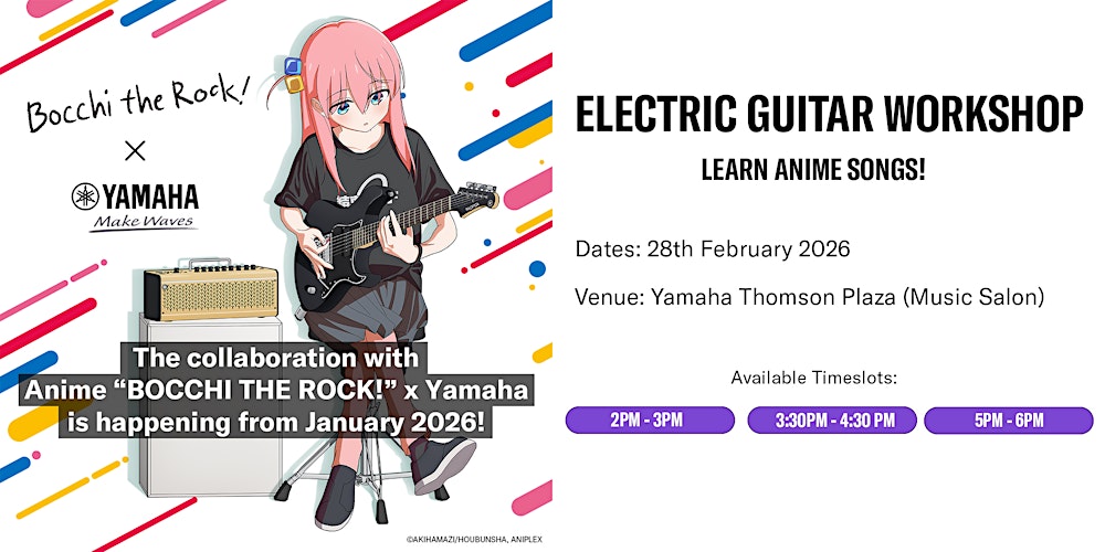 Electric Guitar Workshop | Learn Anime Songs! [Feb Session]