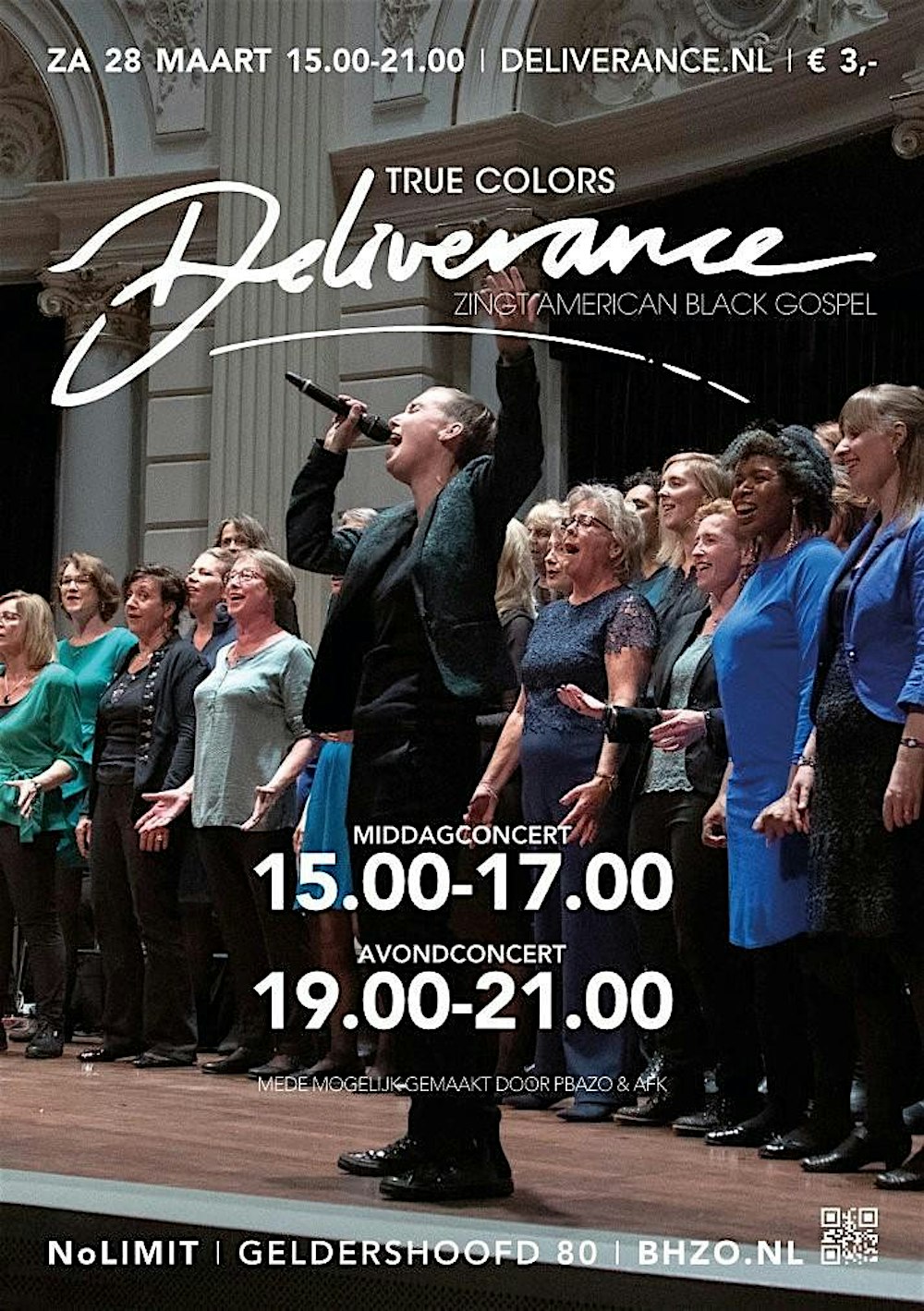 Gospelchoir Deliverance in concert