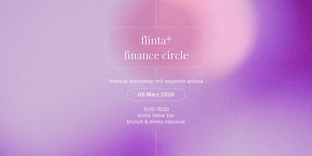 FLINTA* finance circle Vol. 2