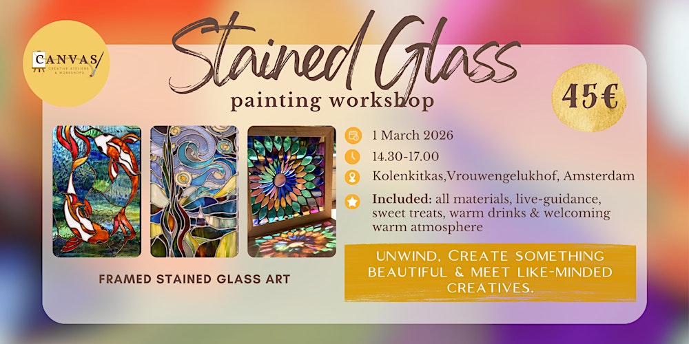 Stained Glass Painting Workshop