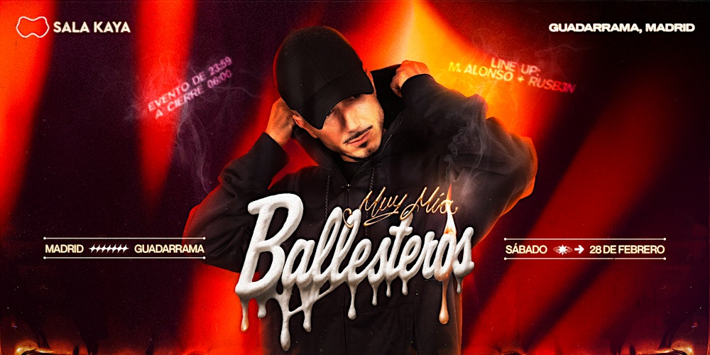 Dj Ballesteros en  Sala Kaya Guadarrama (Madrid).