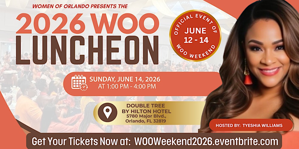 WOO Weekend- Women of Orlando Luncheon 2026
