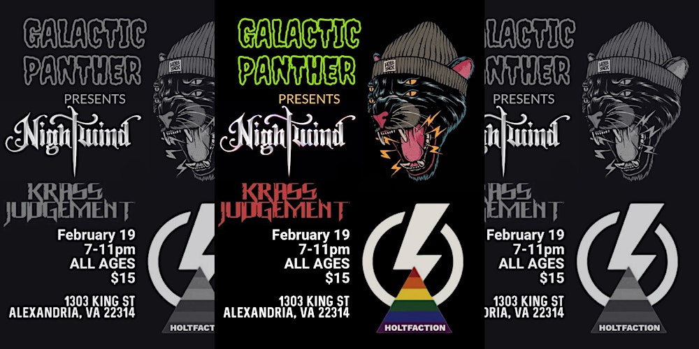 LIVE MUSIC: YOU ARE LOVED ( Holtfaction, Nightwind and TBA)