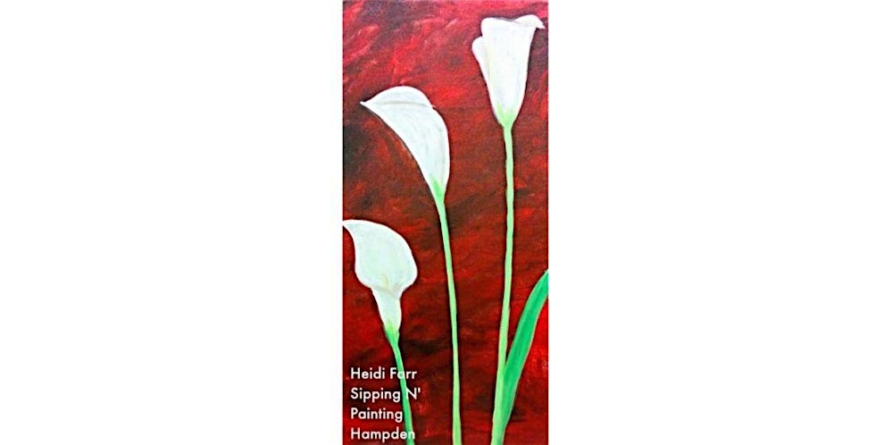 Calla Lillies   Sunday,  March 29th 1:30pm $35