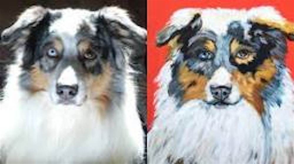 Paint Your Pet  Sunday,  March 15th  5:30pm $45