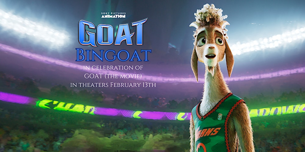 BINGOAT X Goat The Movie: Goats + Bingo