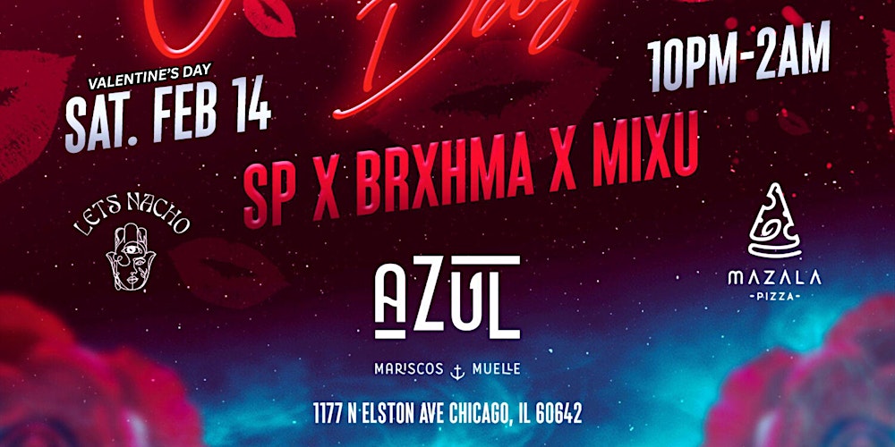 Valentine's Day Party - Azul Rooftop Chicago