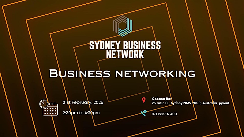 Business Networking Sydney 2026