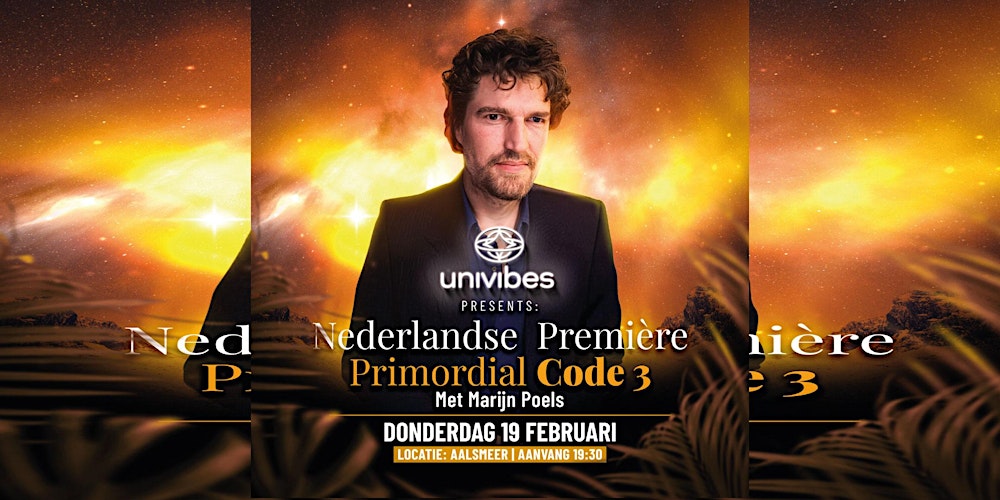 Nederlandse Live Premiere Primordial Code 3 Marijn Poels!