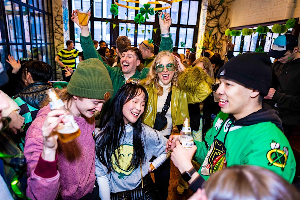 River North Afternoon St. Paddy's Bar Crawl