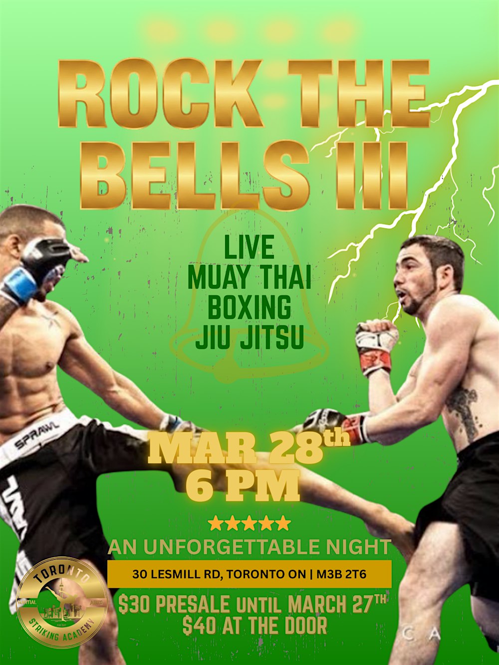 Rock The Bells - 3rd Annual Fight Night!