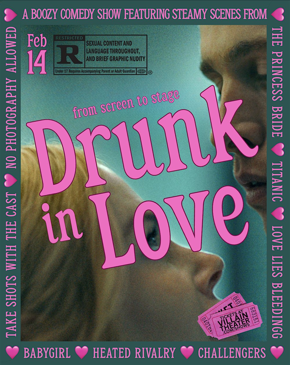 DRUNK IN LOVE Valentine's Day Comedy Show