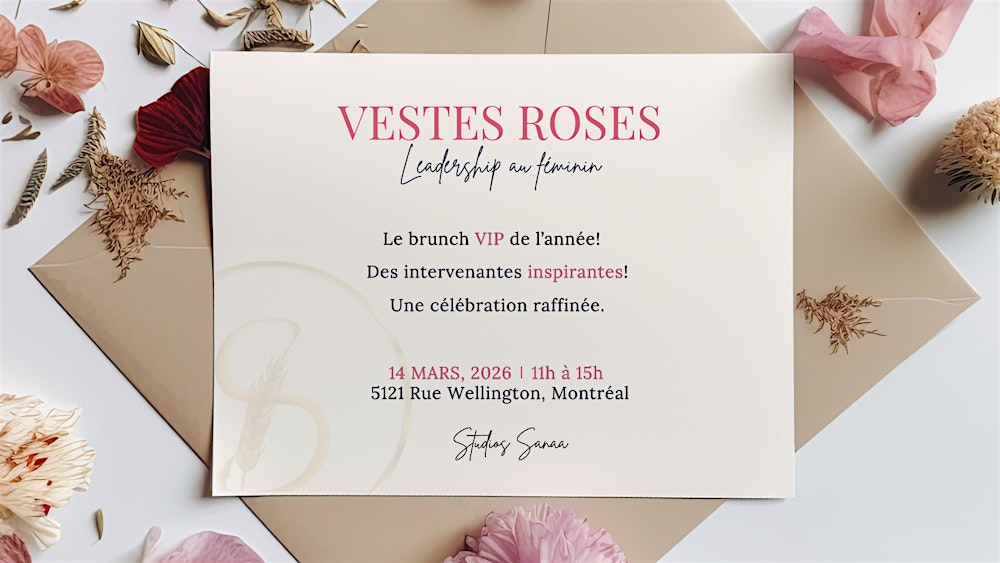 Les Vestes Roses : Talk Show sur le Leadership au Féminin