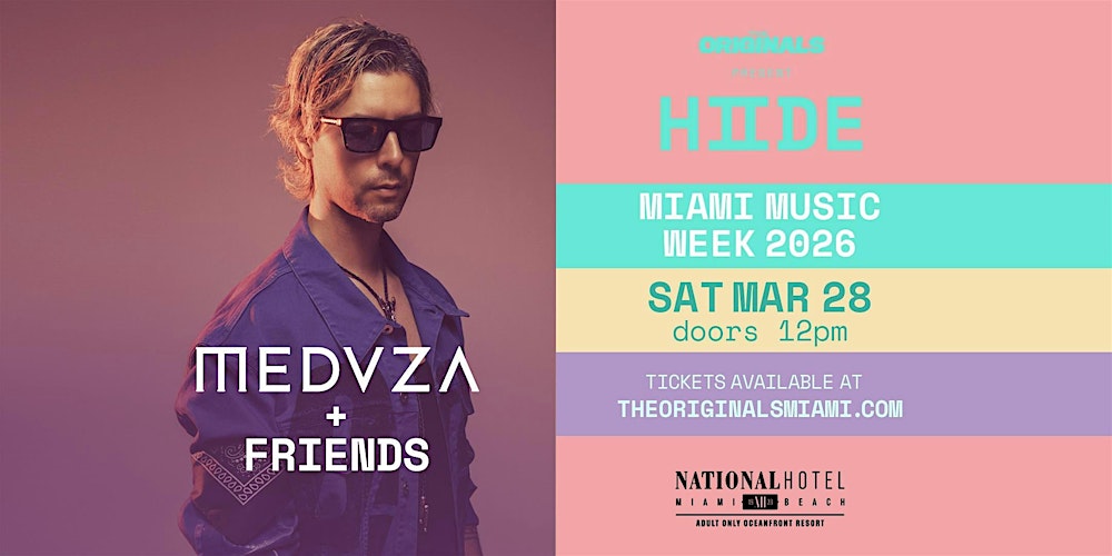 Meduza | Miami Music Week Party Saturday