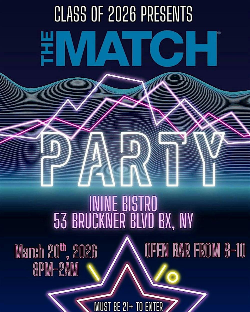 Match Day Party By Night