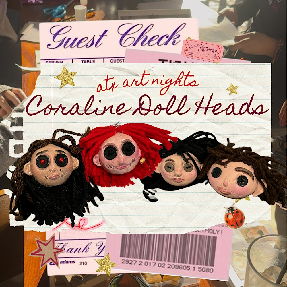Coraline Doll Heads