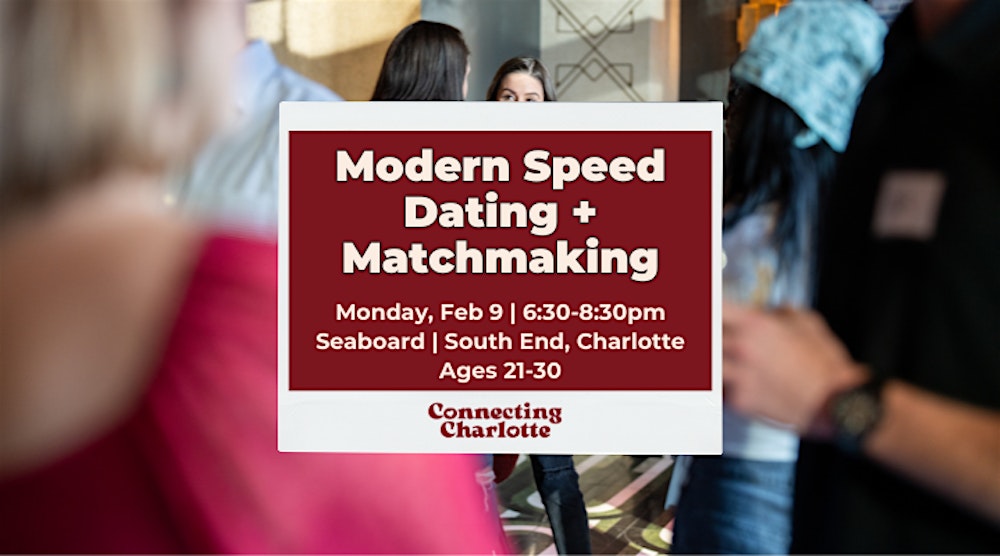 Modern Speed Dating + Matchmaking | Ages 20s | Hetero Matches