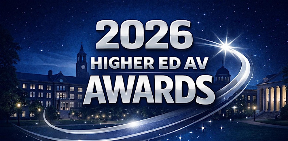 2026 Higher Ed AV Awards