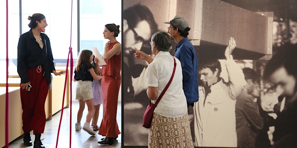 Exhibition tour with Kaitohu Director Ruth Buchanan