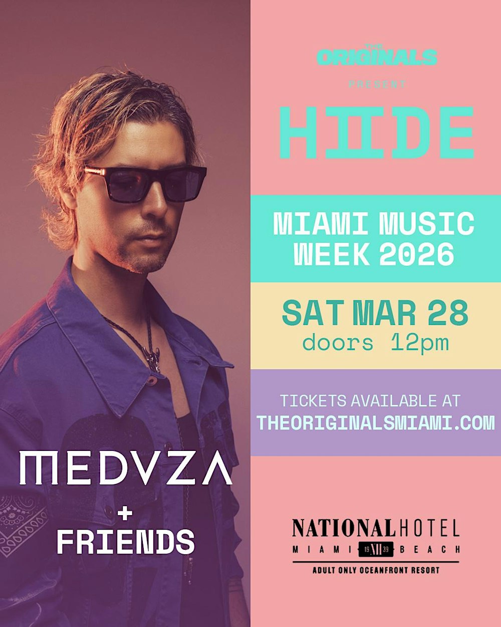 MEDUZA -The Originals Present HIIDE MMW 2026