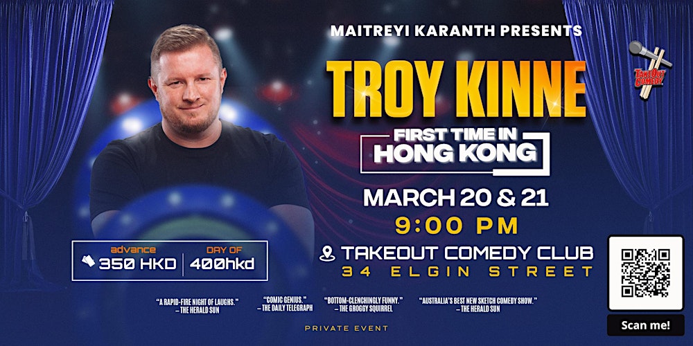 Troy Kinne in Hong Kong