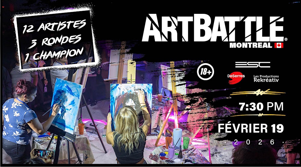 Art Battle Montréal -  19 Février, 2026