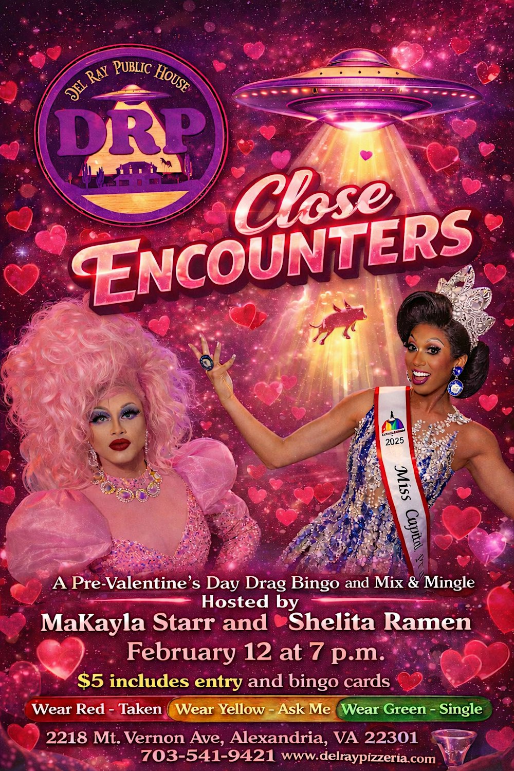 Close Encounters - Drag Bingo / Mix & Mingle