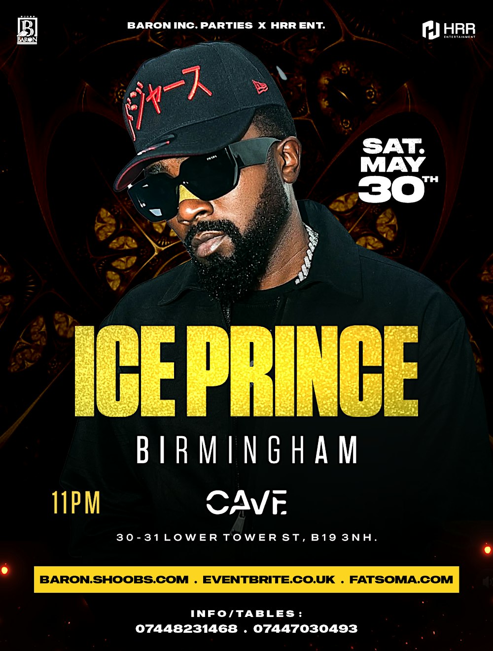 ICE PRINCE PERFORMING LIVE