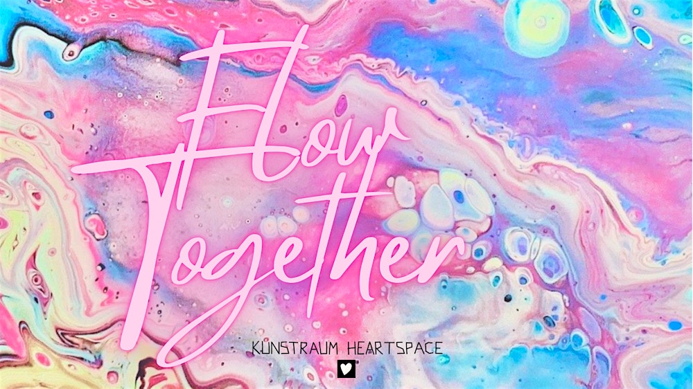 Flow Together: Acrylic Pouring for Valentine's