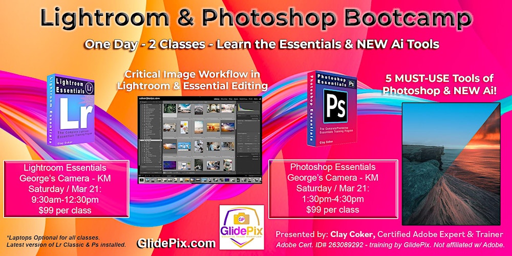 PHOTOSHOP BOOTCAMP with CLAY COKER  PART #2