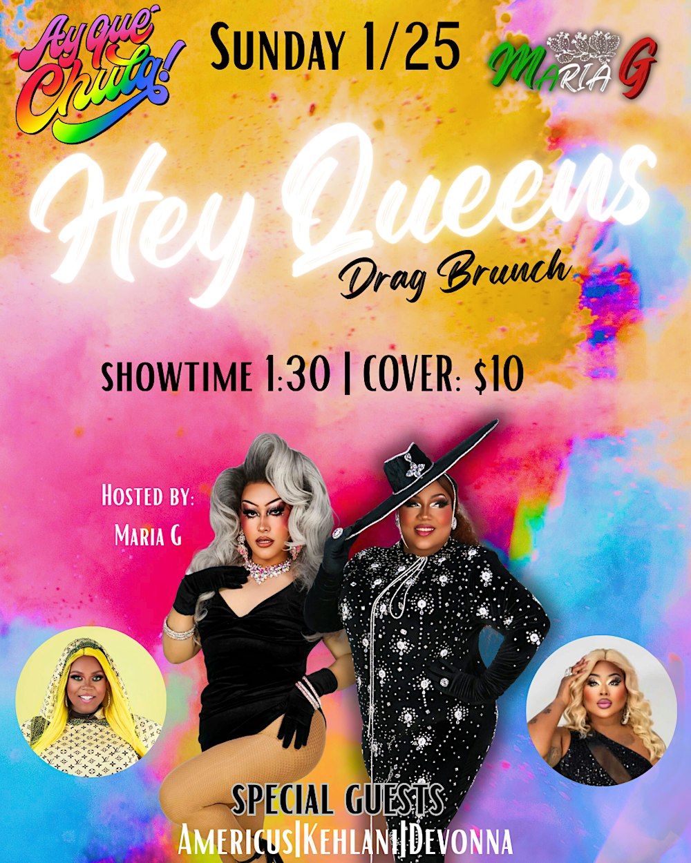 Drag Brunch Hey Queen