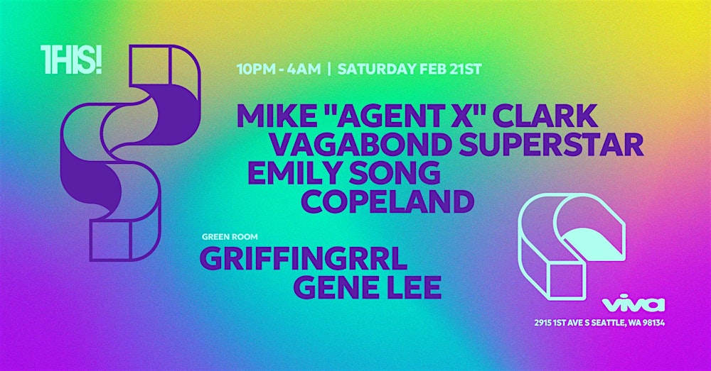 THIS! w/ Mike "Agent X" Clark - Saturday, February 21st, 2026