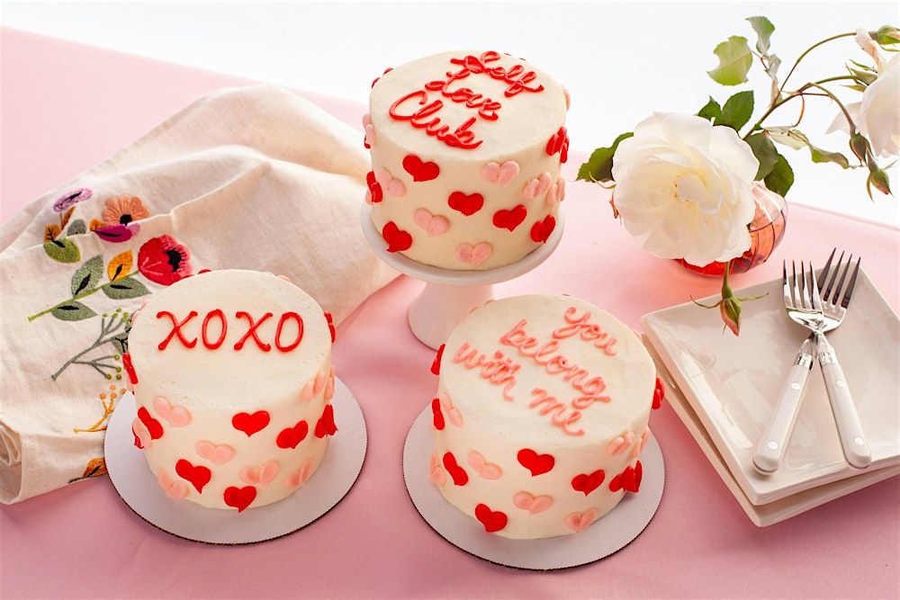 Galentine's Cake Decorating Workshop by SusieCakes