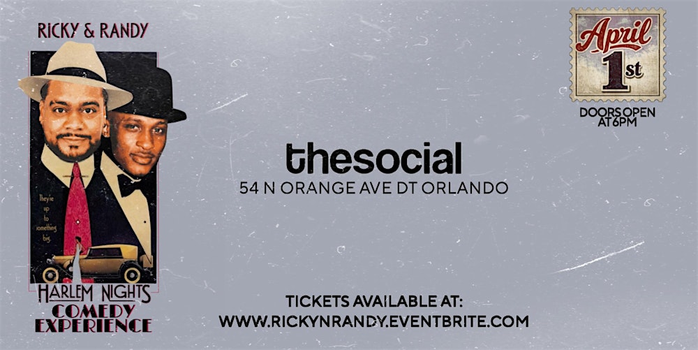 Ricky & Randy: Harlem Nights Comedy Experience