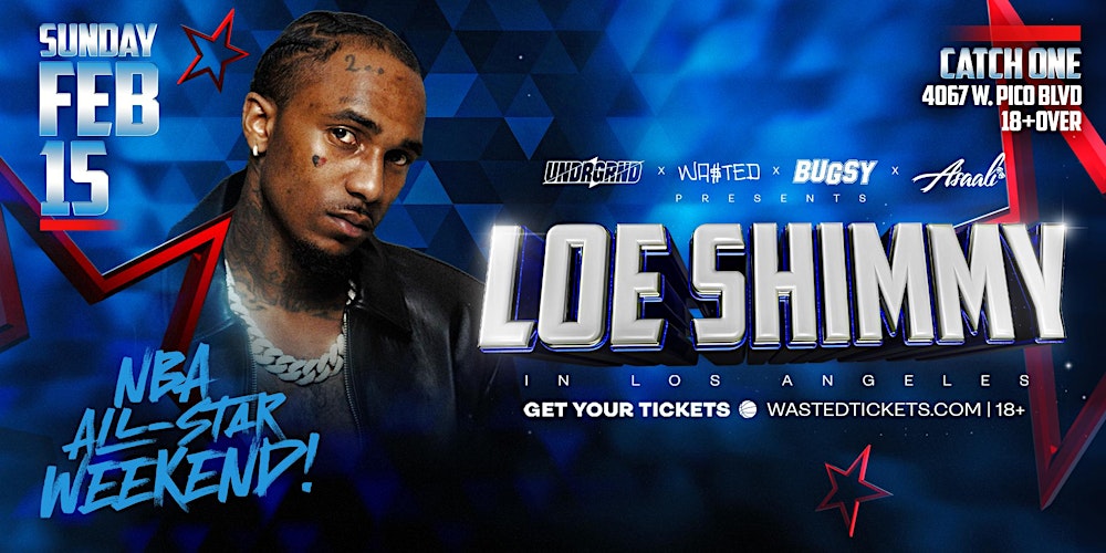 Los Angeles: LOE SHIMMY LIVE @ Catch One [18+]