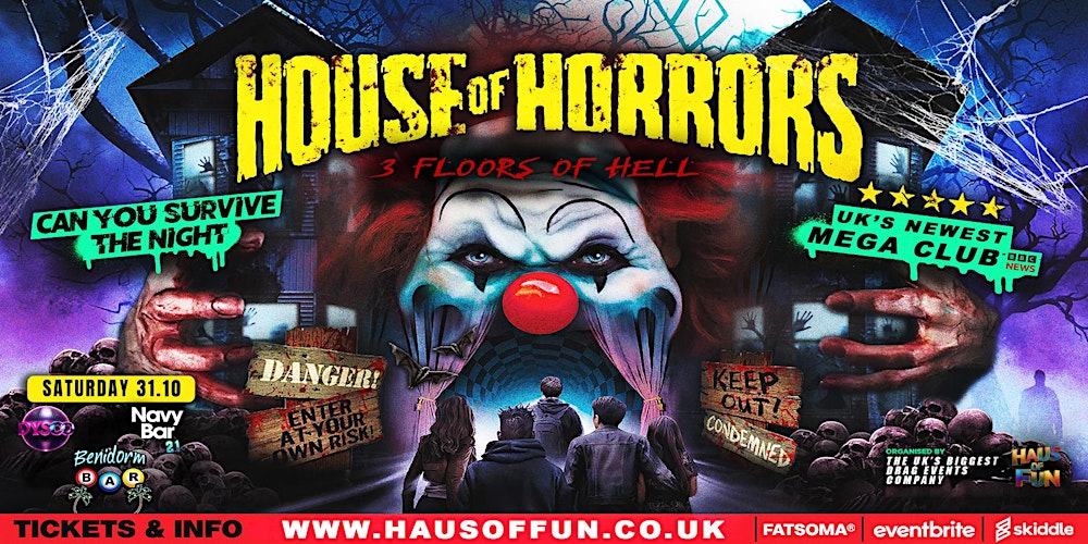 HOUSE OF HORRORS - 3 Floors to Hell ( Halloween Special )