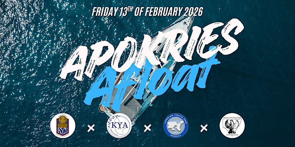 Apokries Afloat - Fri 13th Feb