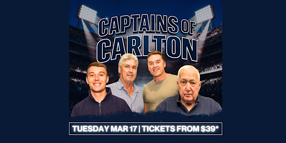 Carlton Captains ft Crippa, Kouta, Nicholls & Sticks at Shoppingtown Hotel!